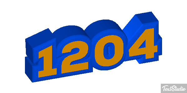 1204 Текстовый эффект