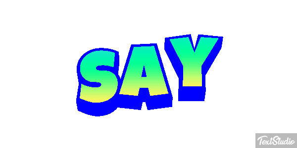 Say Text effect