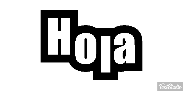 Hola Text effect