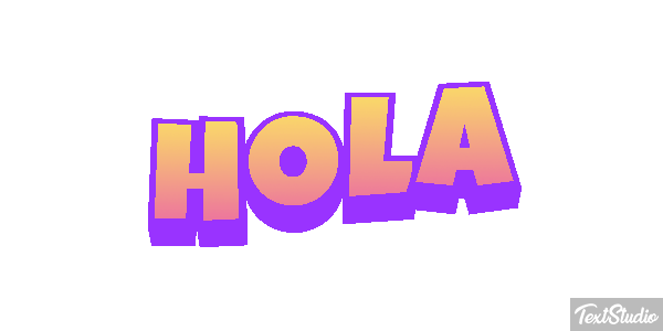 Hola Text effect