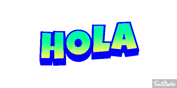 Hola Text effect
