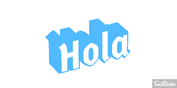 Hola Text effect