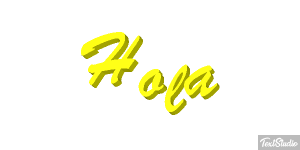 Hola Text effect