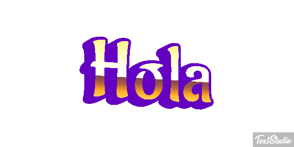 Hola Text effect