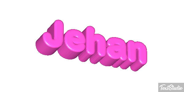 Jehan Text effect