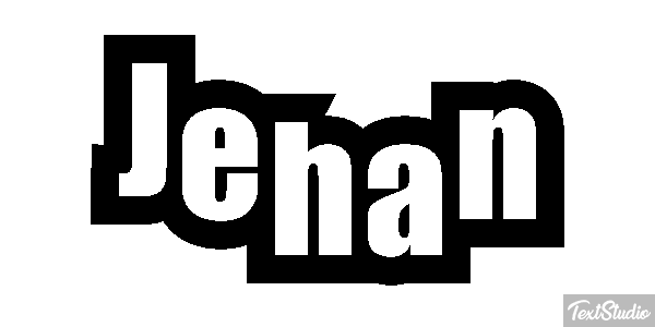 Jehan Text effect