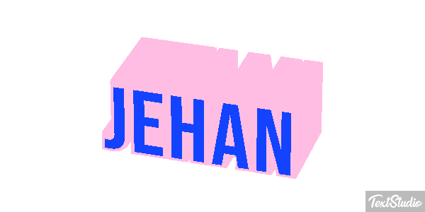 Jehan Text effect