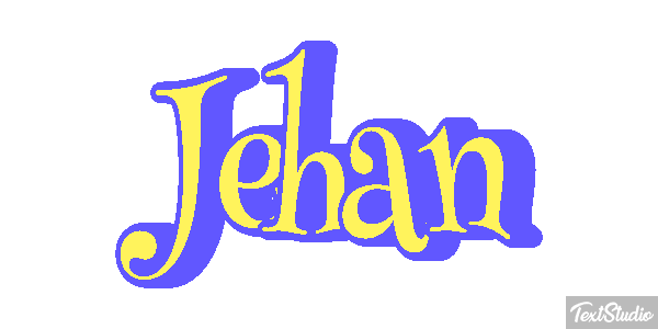 Jehan Text effect