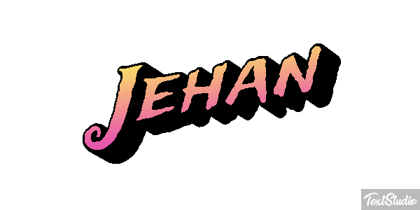 Jehan Text effect