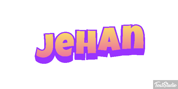 Jehan Text effect