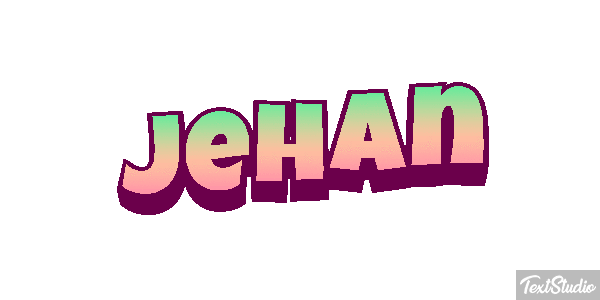 Jehan Text effect