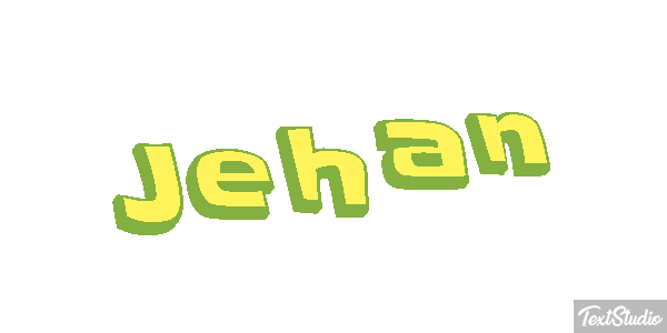 Jehan Text effect