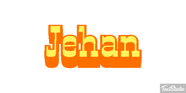 Jehan Text effect