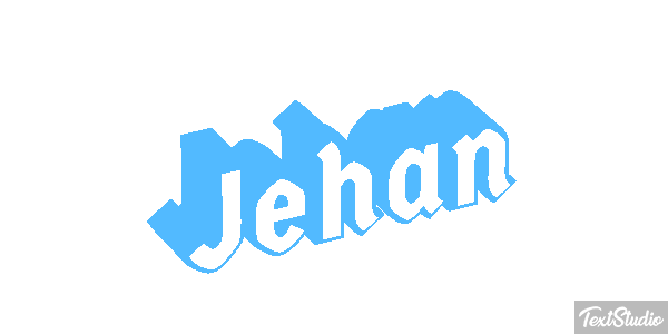 Jehan Text effect