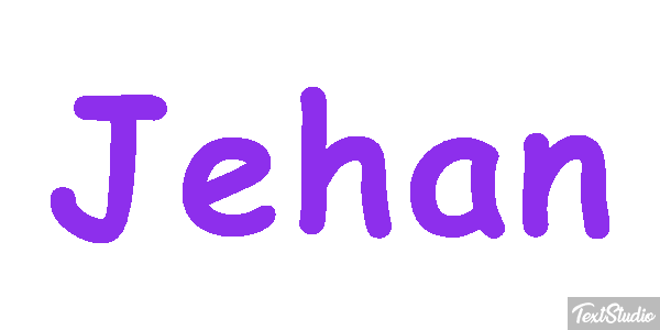 Jehan Text effect