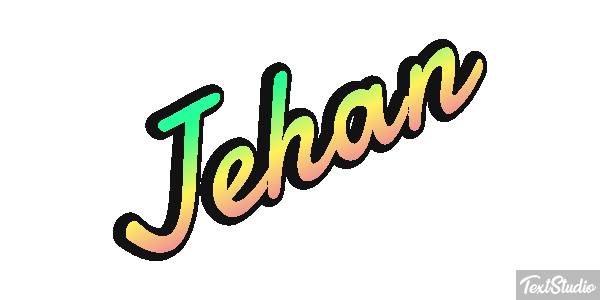 Jehan Text effect