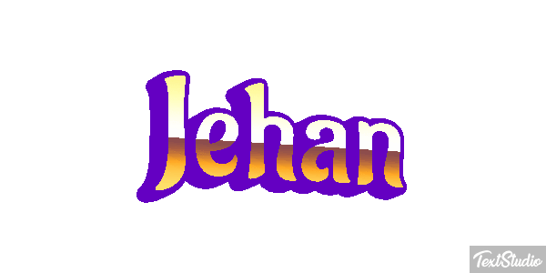 Jehan Text effect