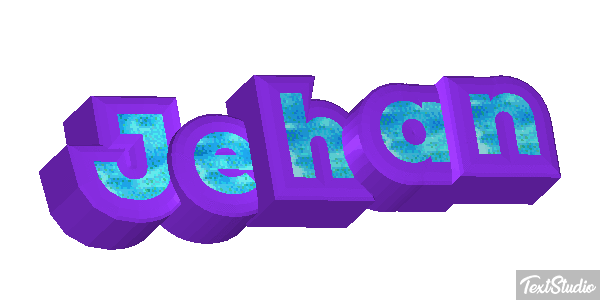 Jehan Text effect