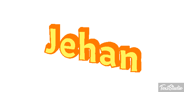 Jehan Text effect
