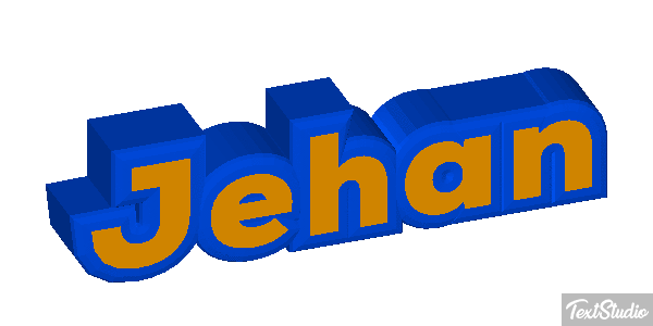 Jehan Text effect