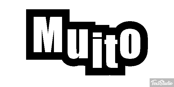Muito Efeito do texto