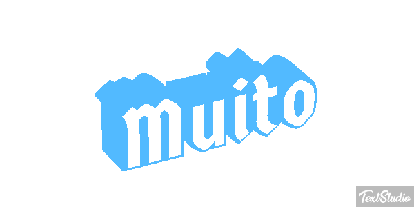 Muito Efeito do texto