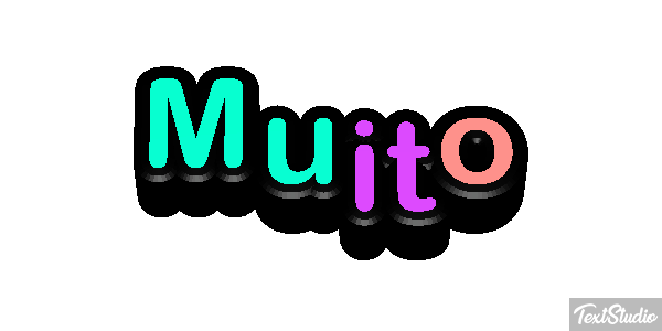 Muito Efeito do texto