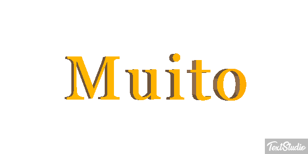Muito Efeito do texto