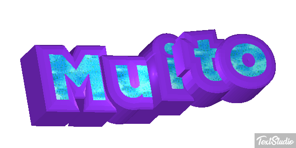 Muito Efeito do texto