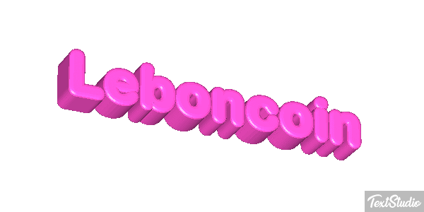 Leboncoin Efeito do texto