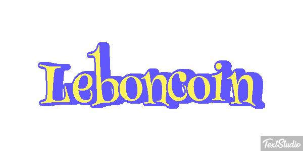 Leboncoin Efeito do texto