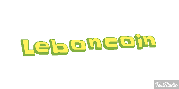 Leboncoin Efeito do texto