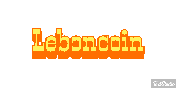 Leboncoin Efeito do texto