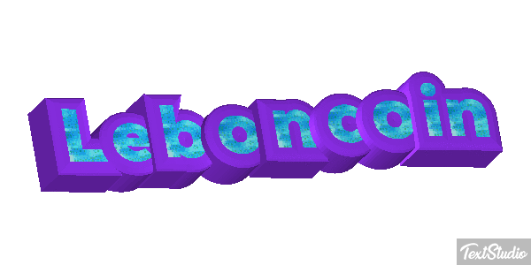 Leboncoin Efeito do texto