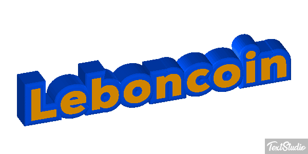 Leboncoin Efeito do texto