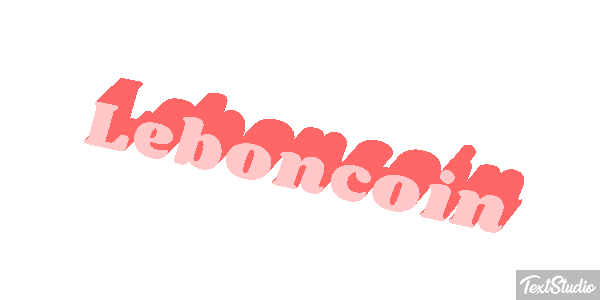 Leboncoin Efeito do texto