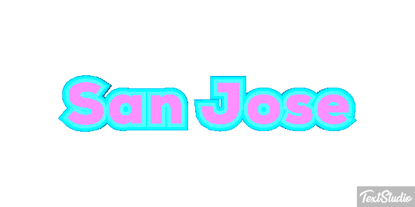 San Jose Efecto de texto