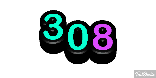 308 テキスト効果