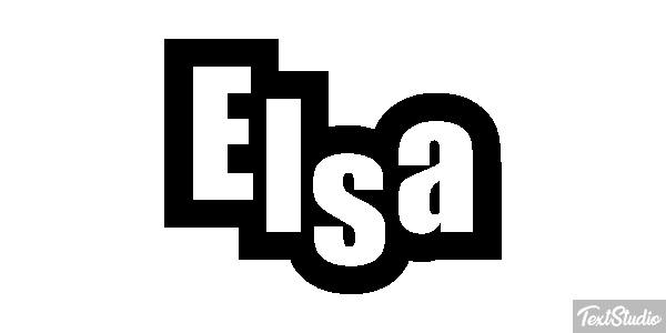 Elsa Effet de texte