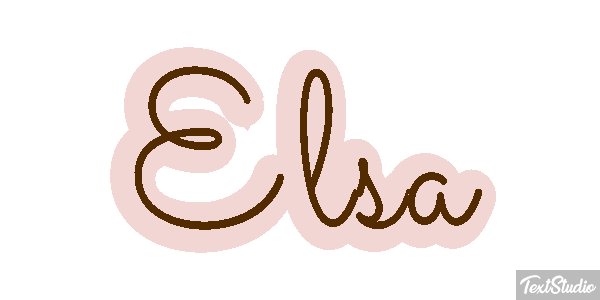 Elsa Effet de texte