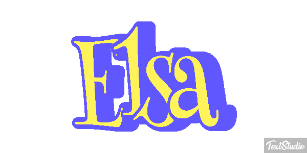 Elsa Effet de texte