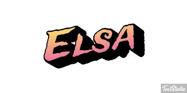 Elsa Effet de texte