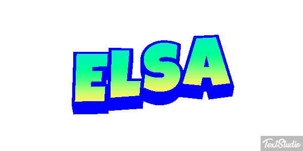 Elsa Effet de texte