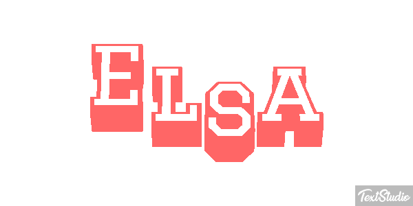 Elsa Effet de texte