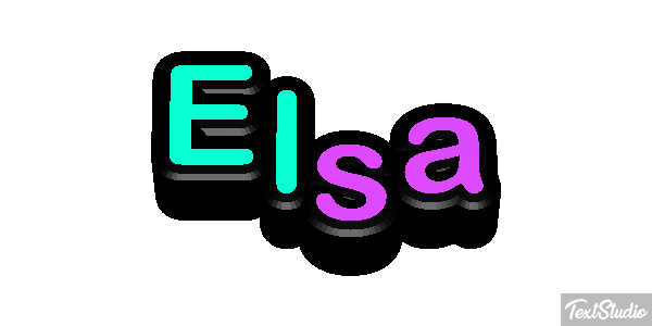 Elsa Effet de texte