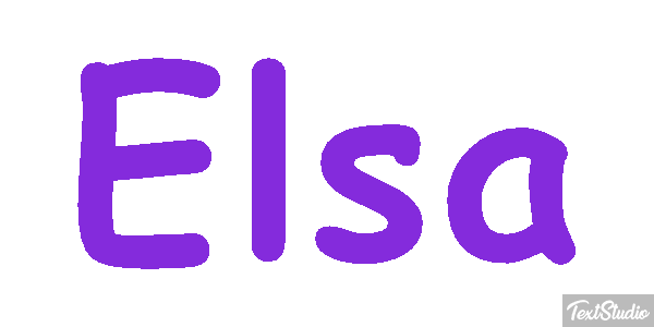 Elsa Effet de texte