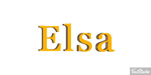 Elsa Effet de texte