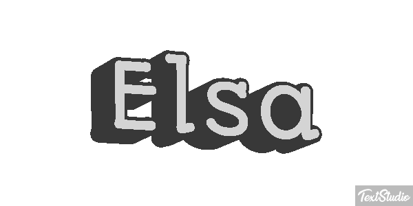 Elsa Effet de texte
