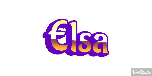 Elsa Effet de texte