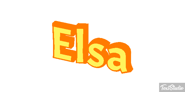 Elsa Effet de texte